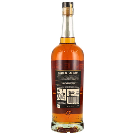 JAMESON - Black Barrel Irish Whiskey - 40% Vol. – 0,7 Liter – Ansicht 2