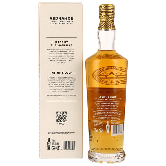 Schwarzbach Spirits ARDNAHOE Infinite Loch Islay Single Malt Whisky Flasche mit Verpackung