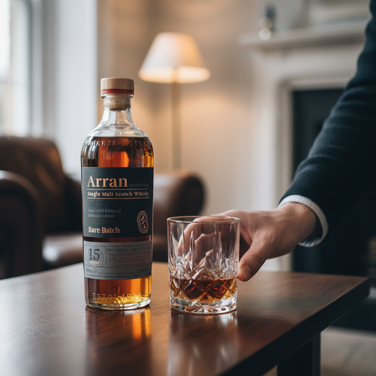 Schwarzbach Spirits Arran 15 Year Old Rare Batch French Oak Grand Cru Finish Single Malt Scotch Whisky, 52.5% Vol.