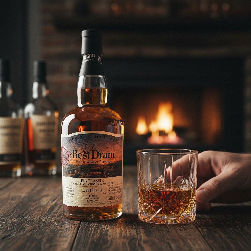 Schwarzbach Spirits presents Best Dram Finglassie 6 Year Old Single Malt Scotch Whisky, aged in Rioja Barriques, 54.8% Vol.