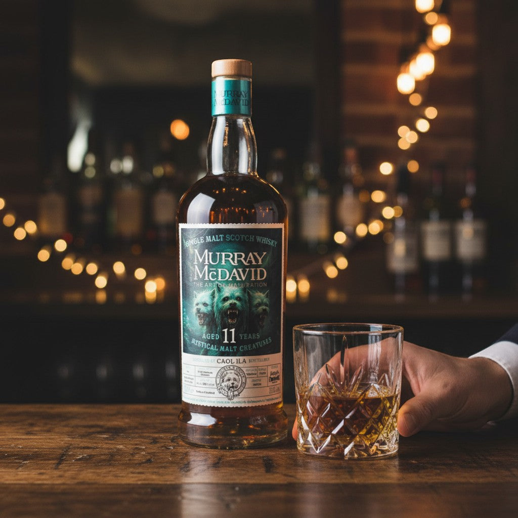 Schwarzbach Spirits Caol Ila 11 Year Old Amarone Cask Mystical Malt Creatures single malt Scotch whisky, 55.8% Vol.