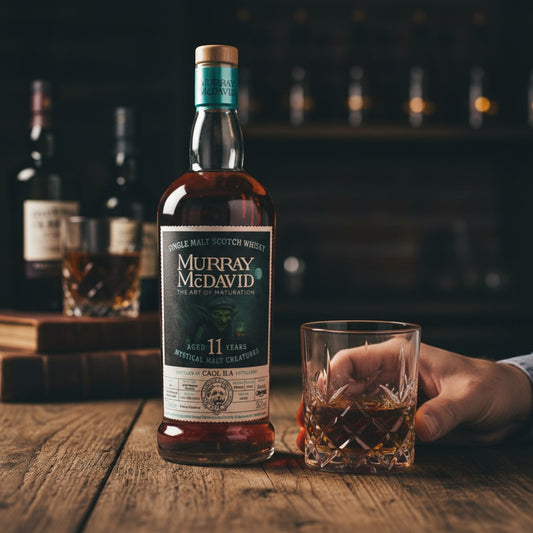 Schwarzbach Spirits Caol Ila 11 Year Old Mystical Malt Creatures single malt Scotch whisky, aged in Madeira barrique, 56.3% Vol.