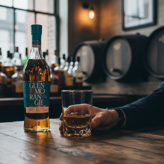 Schwarzbach Spirits: Glenmorangie Triple Cask Reserve Single Malt Scotch Whisky, 40% Vol., 0.7L, bernsteinfarben, mit Noten von Birne, Vanille und kandierter Orange.