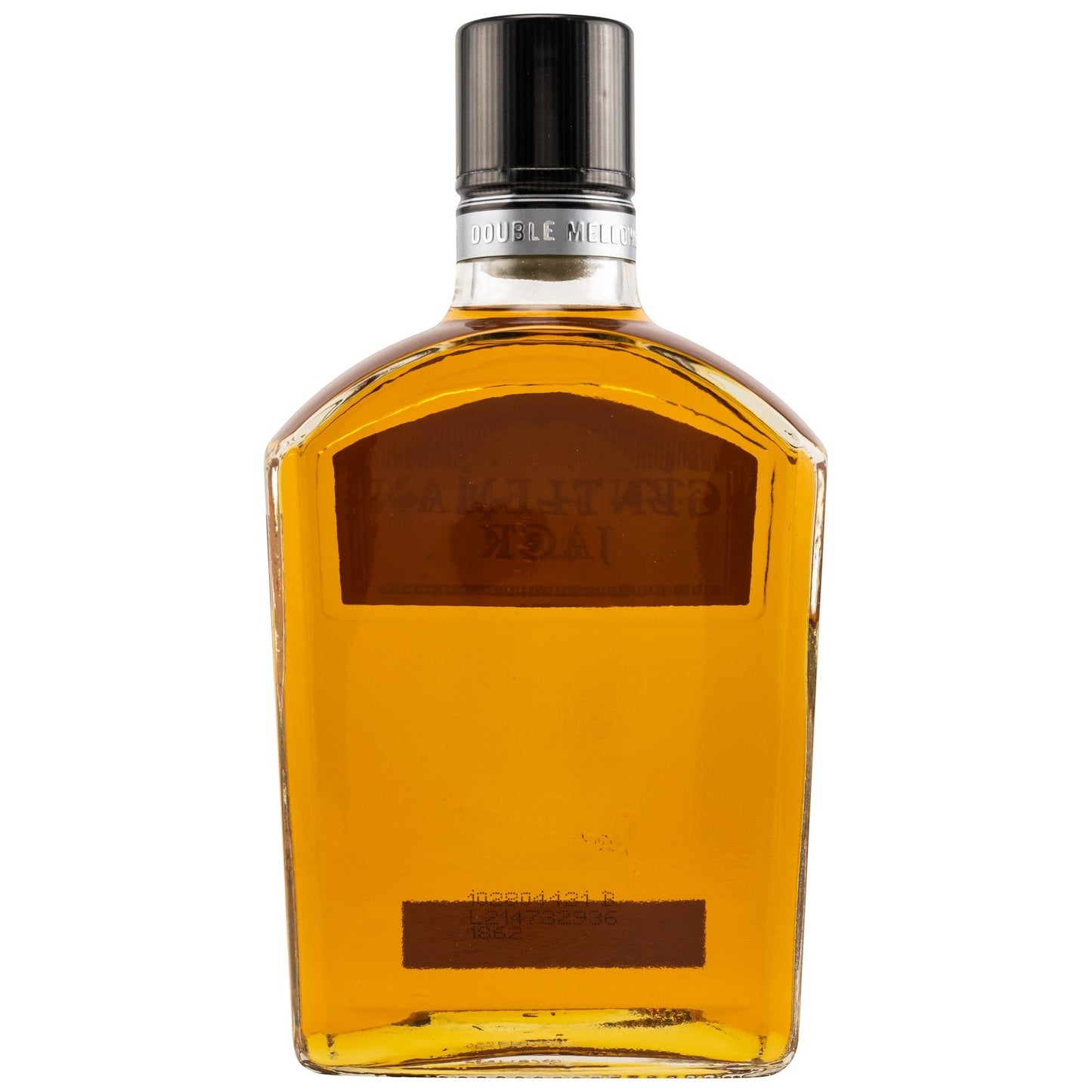 Schwarzbach Spirits Jack Daniel's Gentleman Jack Tennessee Whiskey, 40% Vol., 0.7L, double mellowed, amber liquid in clear glass bottle with black cap.