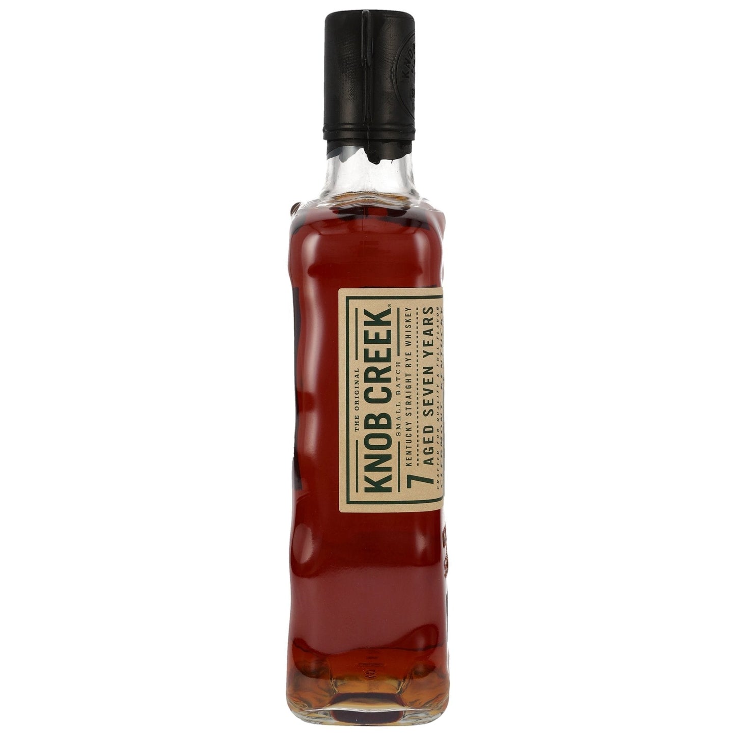 Schwarzbach Spirits Knob Creek 7 Jahre Rye Kentucky Straight Rye Whiskey, 50% Vol., 700 ml, bernsteinfarben, in Eichenfässern gereift.