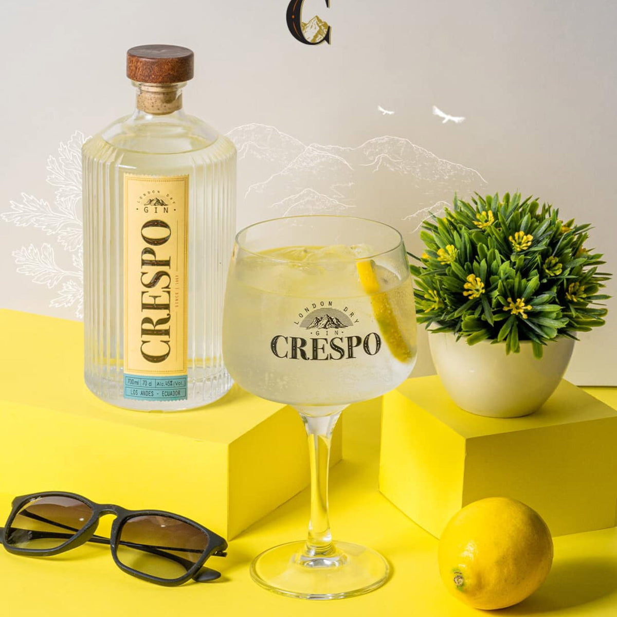Crespo London Dry Gin Produktansicht 6