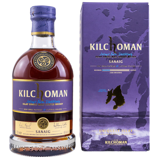 KILCHOMAN - Sanaig - 46% vol. - Schwarzbach Spirits