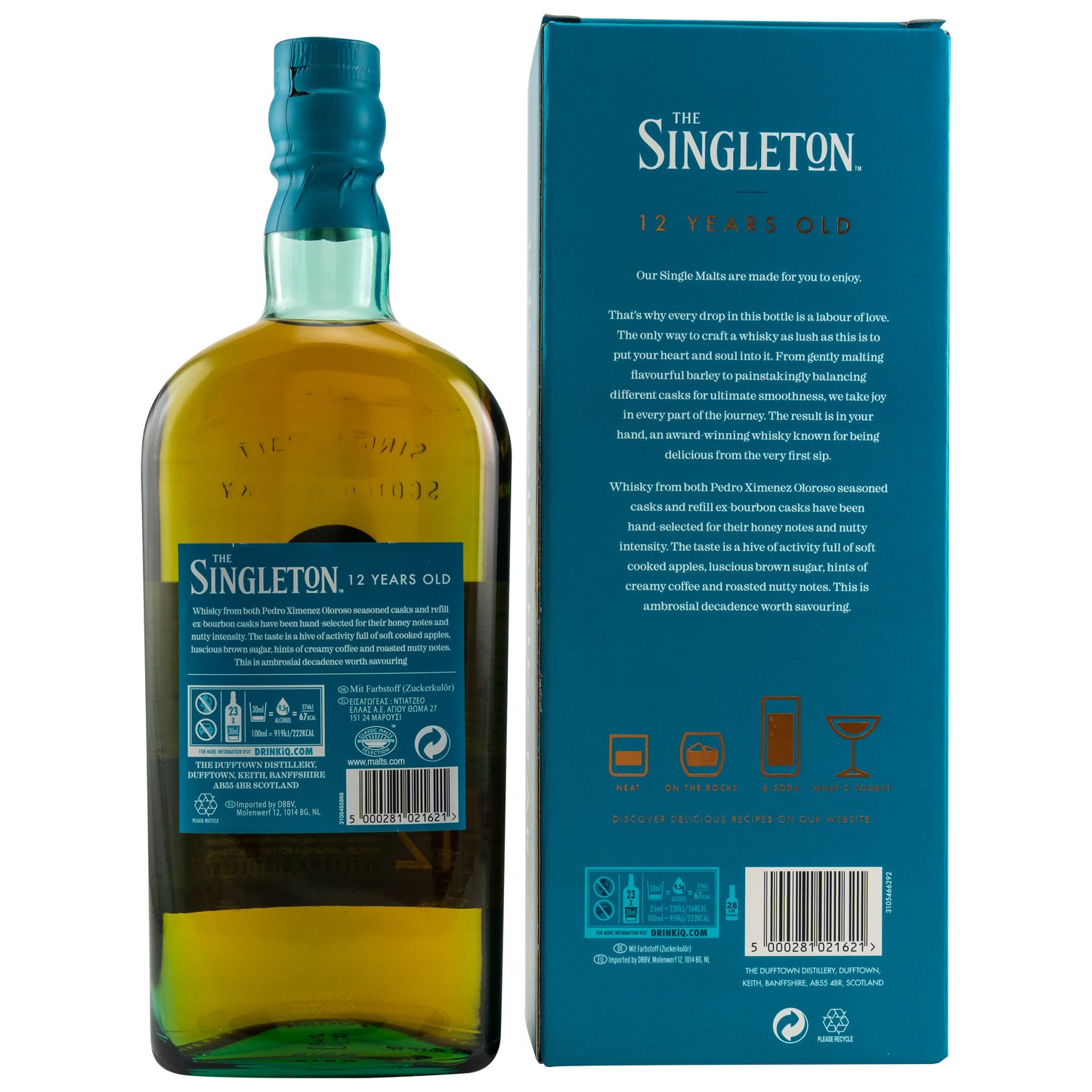 THE SINGLETON - 12 Jahre - 40% vol. - Schwarzbach Spirits