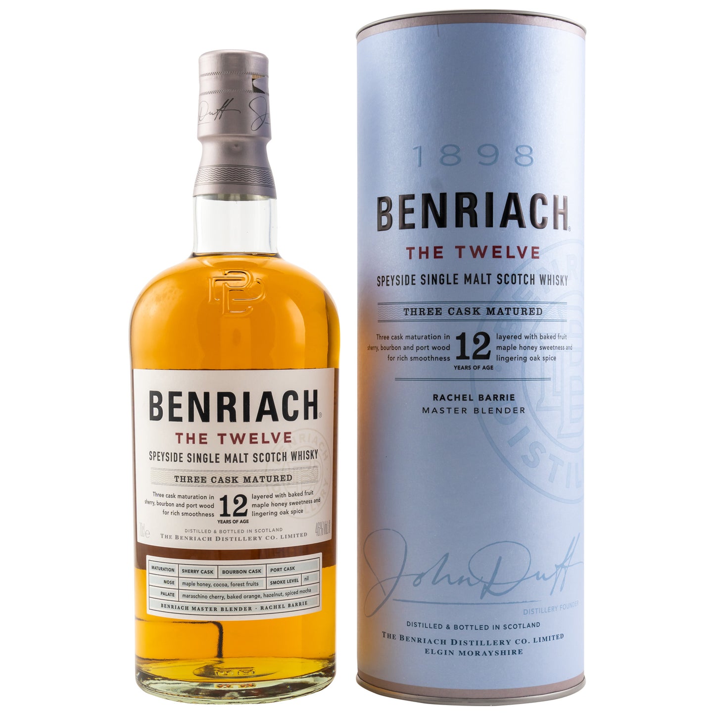 BENRIACH - 12 Jahre The Twelve - 46% vol. - Schwarzbach Spirits