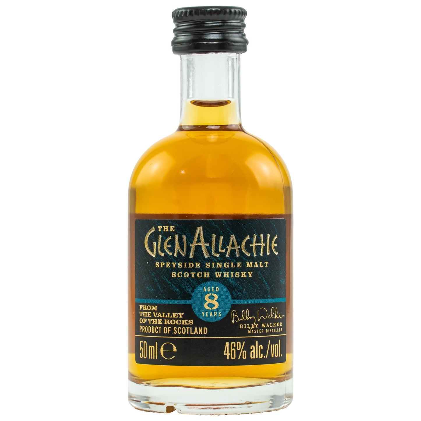 GLENALLACHIE - 8 Jahre - Mini - 46% vol. - Schwarzbach Spirits