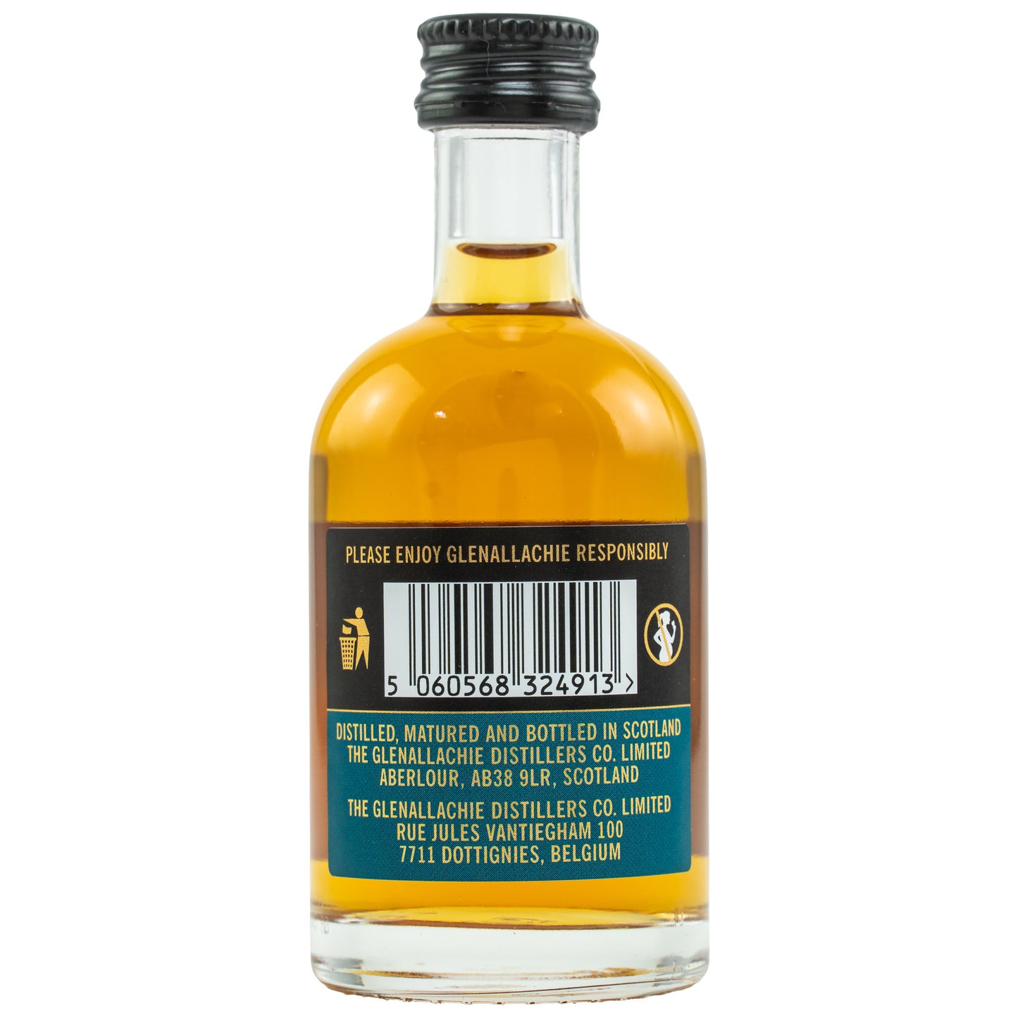 GLENALLACHIE - 8 Jahre - Mini - 46% vol. - Schwarzbach Spirits
