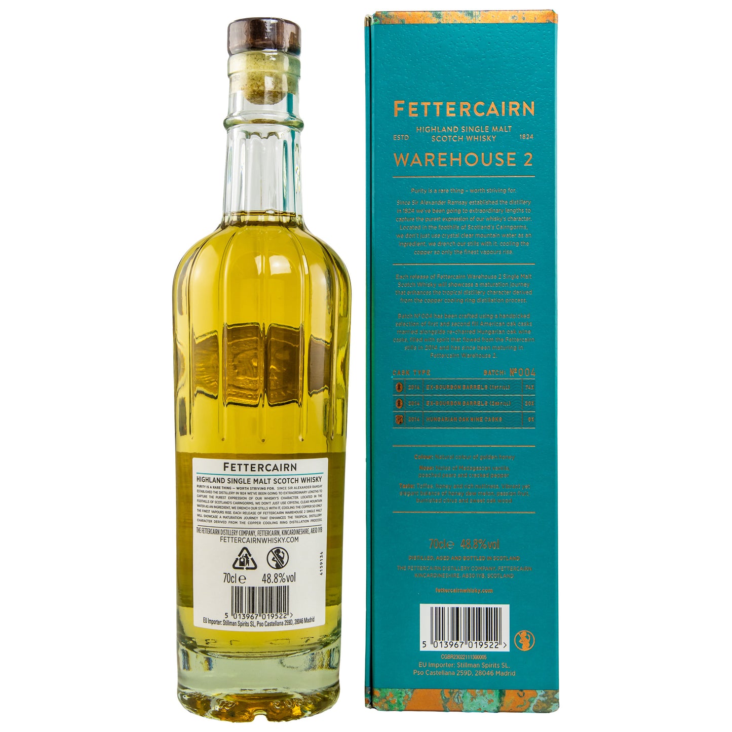 FETTERCAIRN - Warehouse 2 Batch 4 - 48,8% vol. - Schwarzbach Spirits
