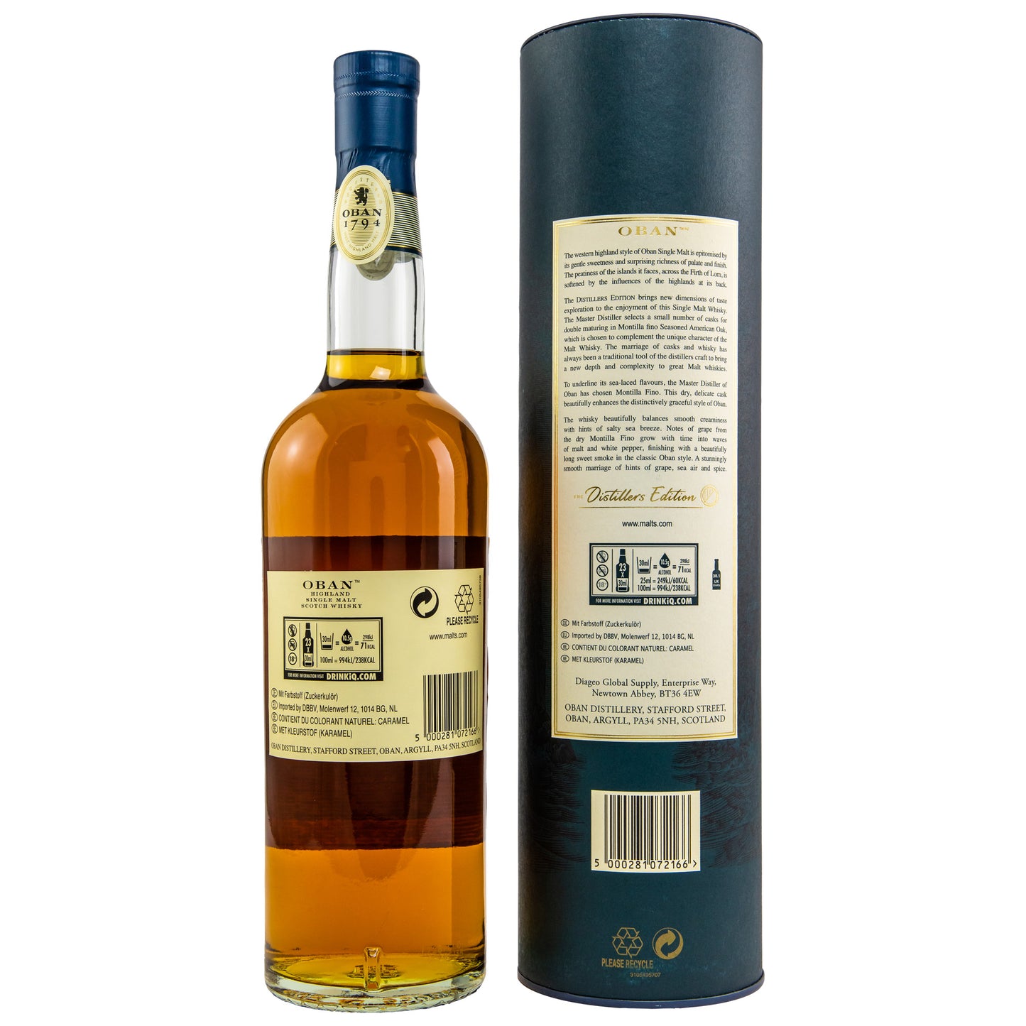 OBAN - The Distillers Edition 2022 - 43% vol. - Schwarzbach Spirits