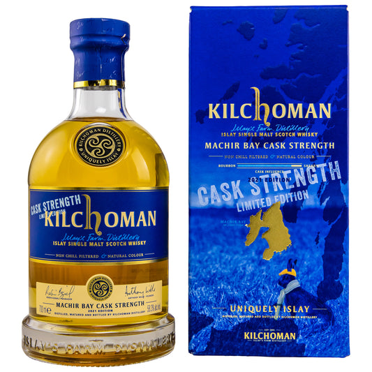 KILCHOMAN - Machir Bay Cask Strength 2021 - 58,3% vol.