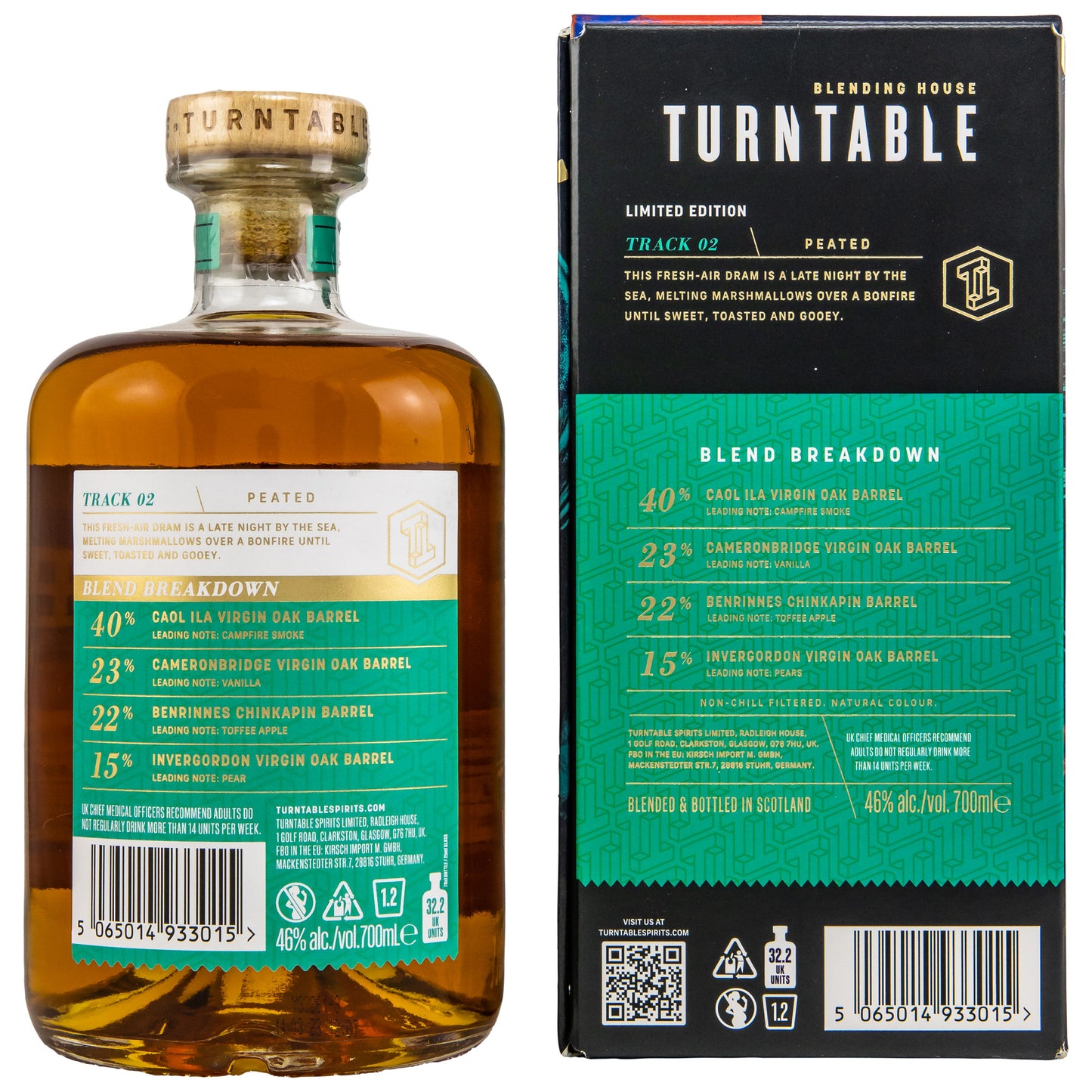 Turntable Spirits Track 2: Firestarter - 46% vol. - Schwarzbach Spirits