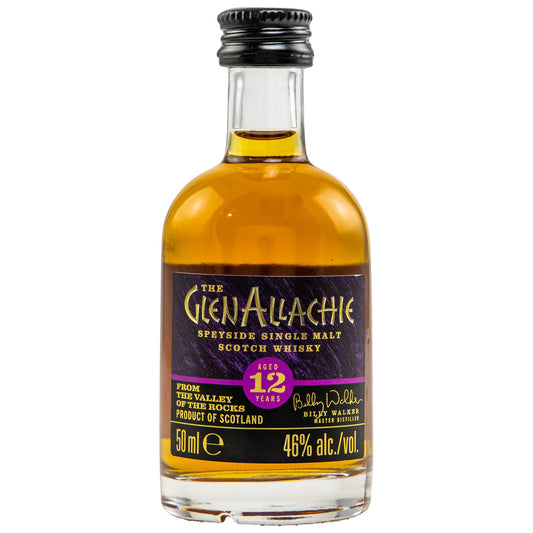 GLENALLACHIE - 12 Jahre - Mini - 46% vol. - Schwarzbach Spirits