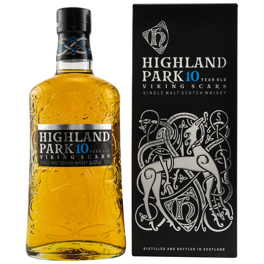 HIGHLAND PARK - 10 Jahre Viking Scars - 40% vol. - Schwarzbach Spirits