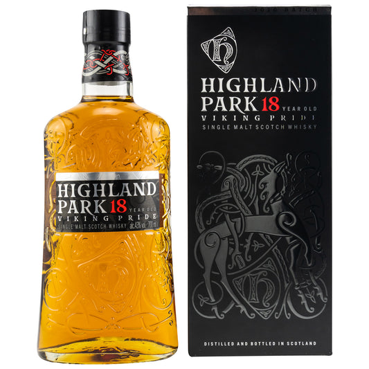 HIGHLAND PARK - 18 Jahre Viking Pride - 43% vol. - Schwarzbach Spirits