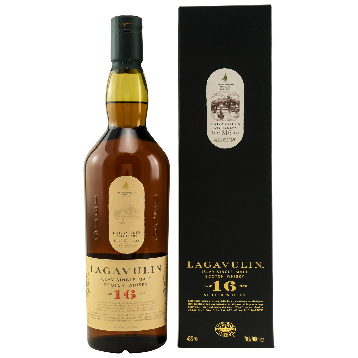 LAGAVULIN - 16 Jahre - 43% vol. - Schwarzbach Spirits
