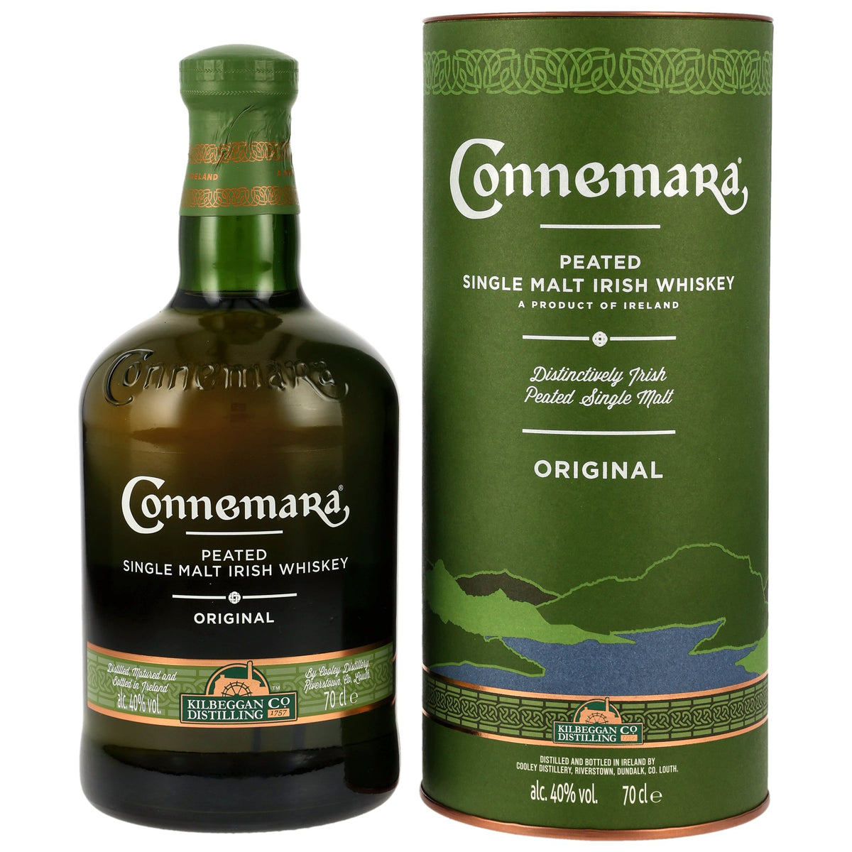 CONNEMARA - Peated Single Malt Irish Whiskey - 40% Vol. – 0,7 Liter