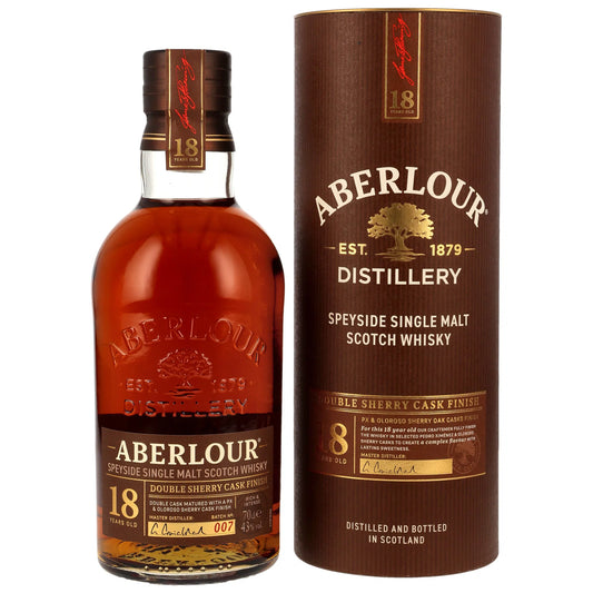 ABERLOUR - 18 Jahre Batch 007 - 43% Vol.