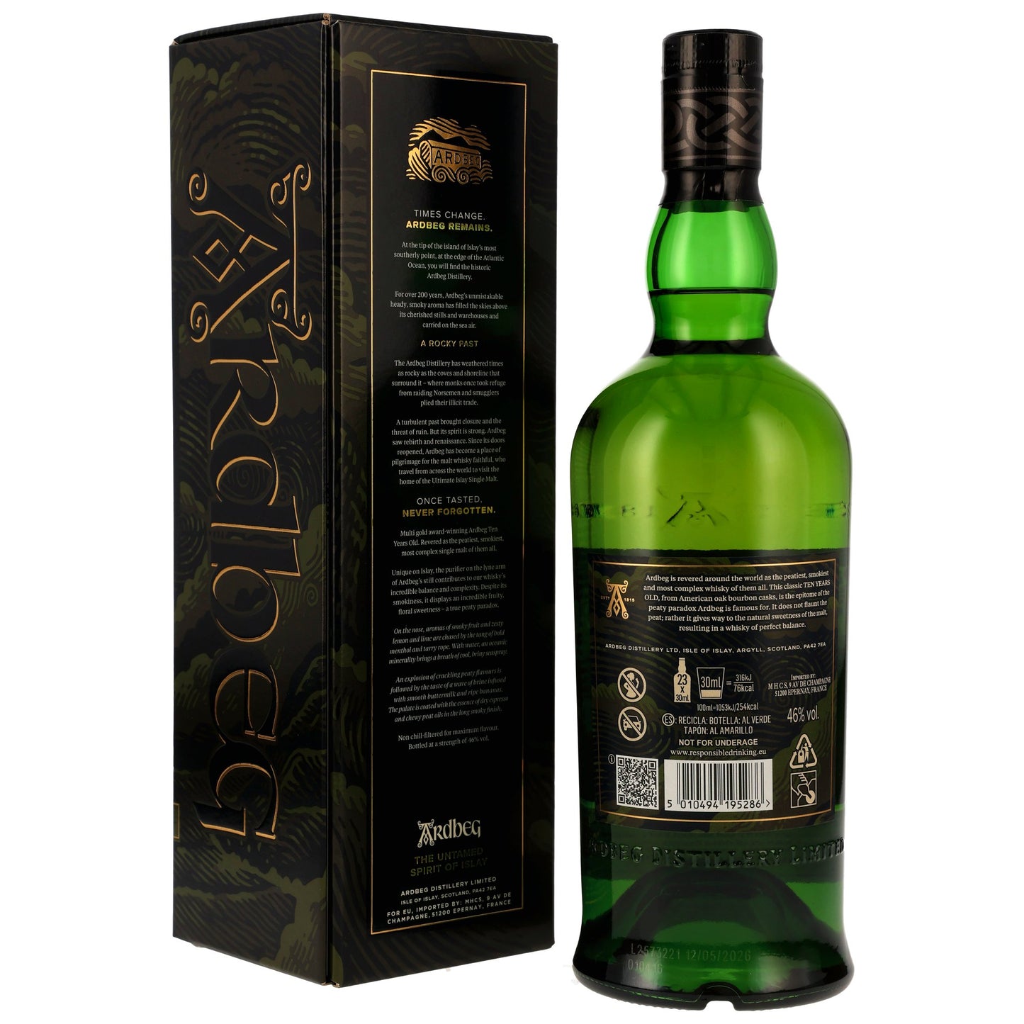 ARDBEG - 10 Jahre neues Design - 46% Vol.