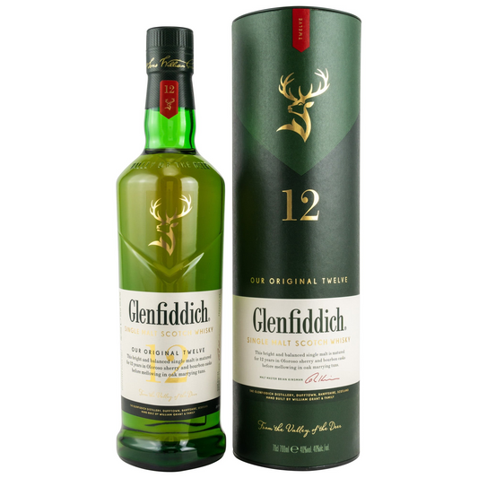 GLENFIDDICH - 12 Jahre - 40% vol. - Schwarzbach Spirits