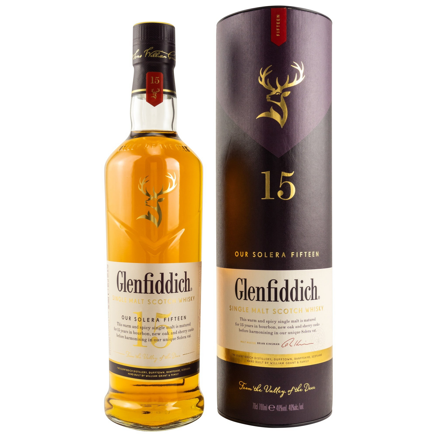 GLENFIDDICH - 15 Jahre - 40% vol. - Schwarzbach Spirits