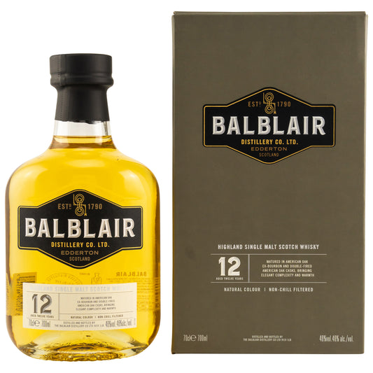 BALBLAIR - 12 Jahre - 46% Vol.