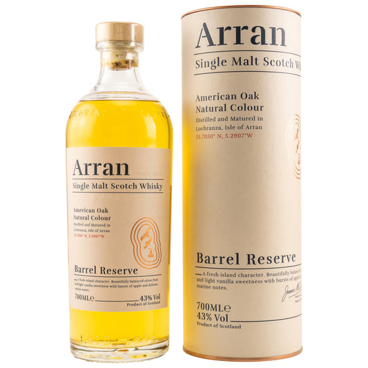 ARRAN - Barrel Reserve - 43% Vol.