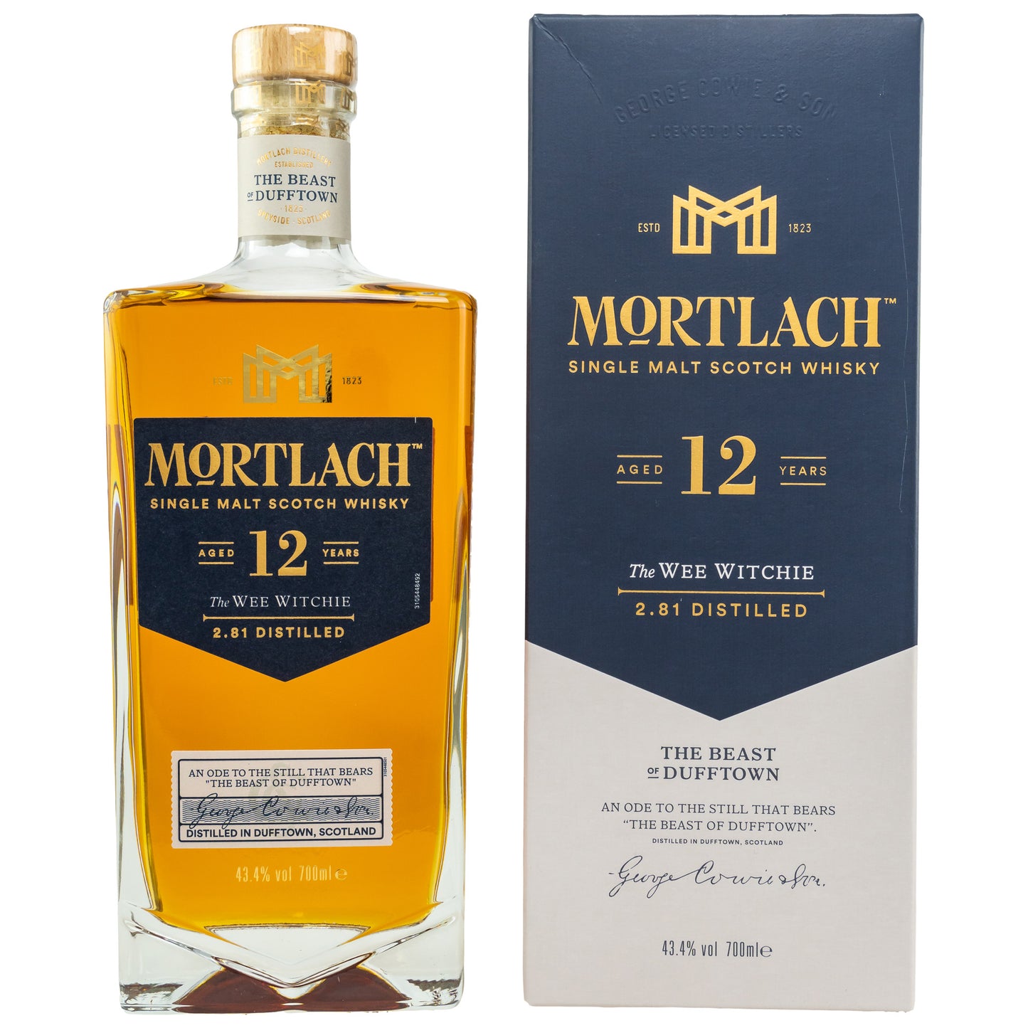 MORTLACH - 12 Jahre - 43.4% Vol.