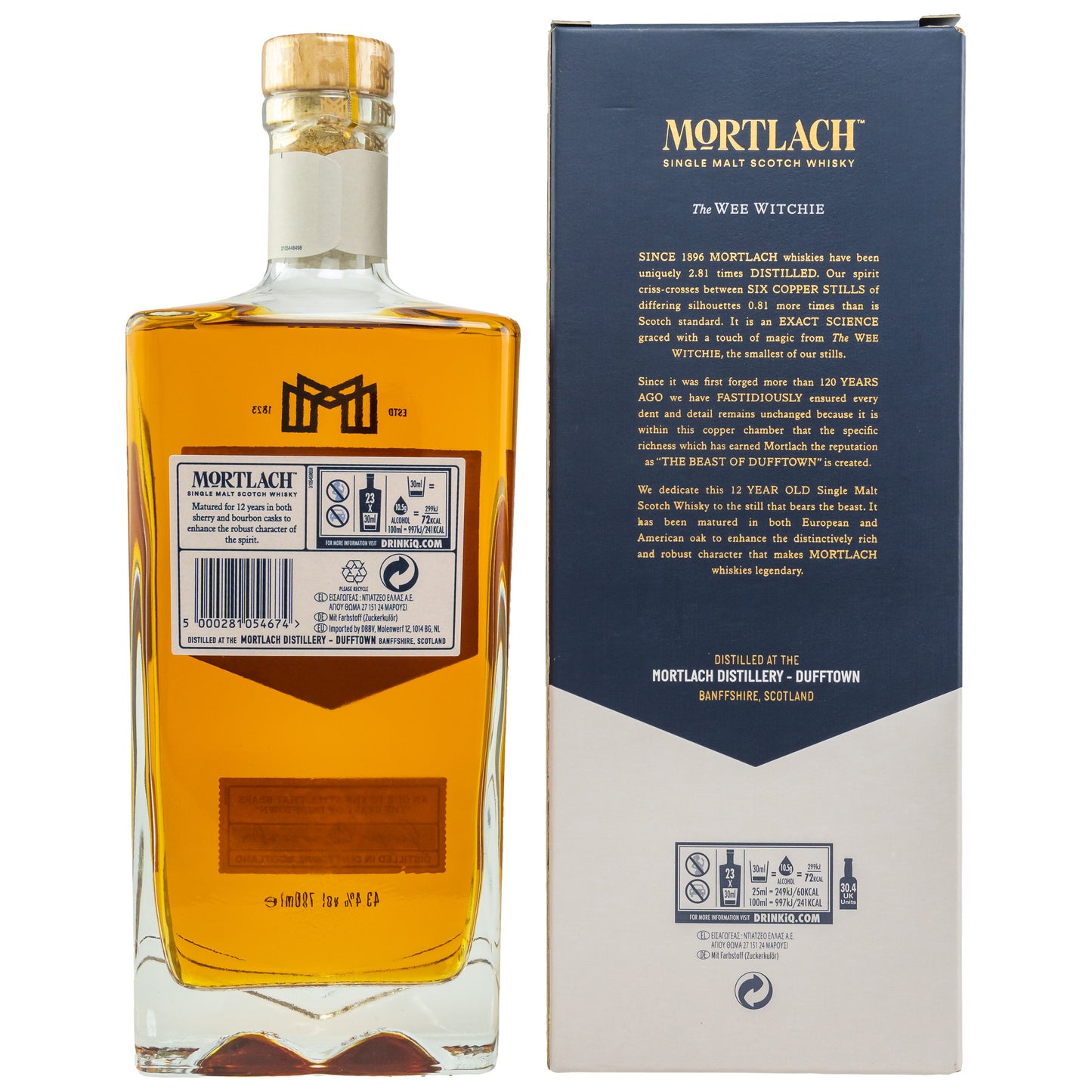 MORTLACH - 12 Jahre - 43.4% Vol.