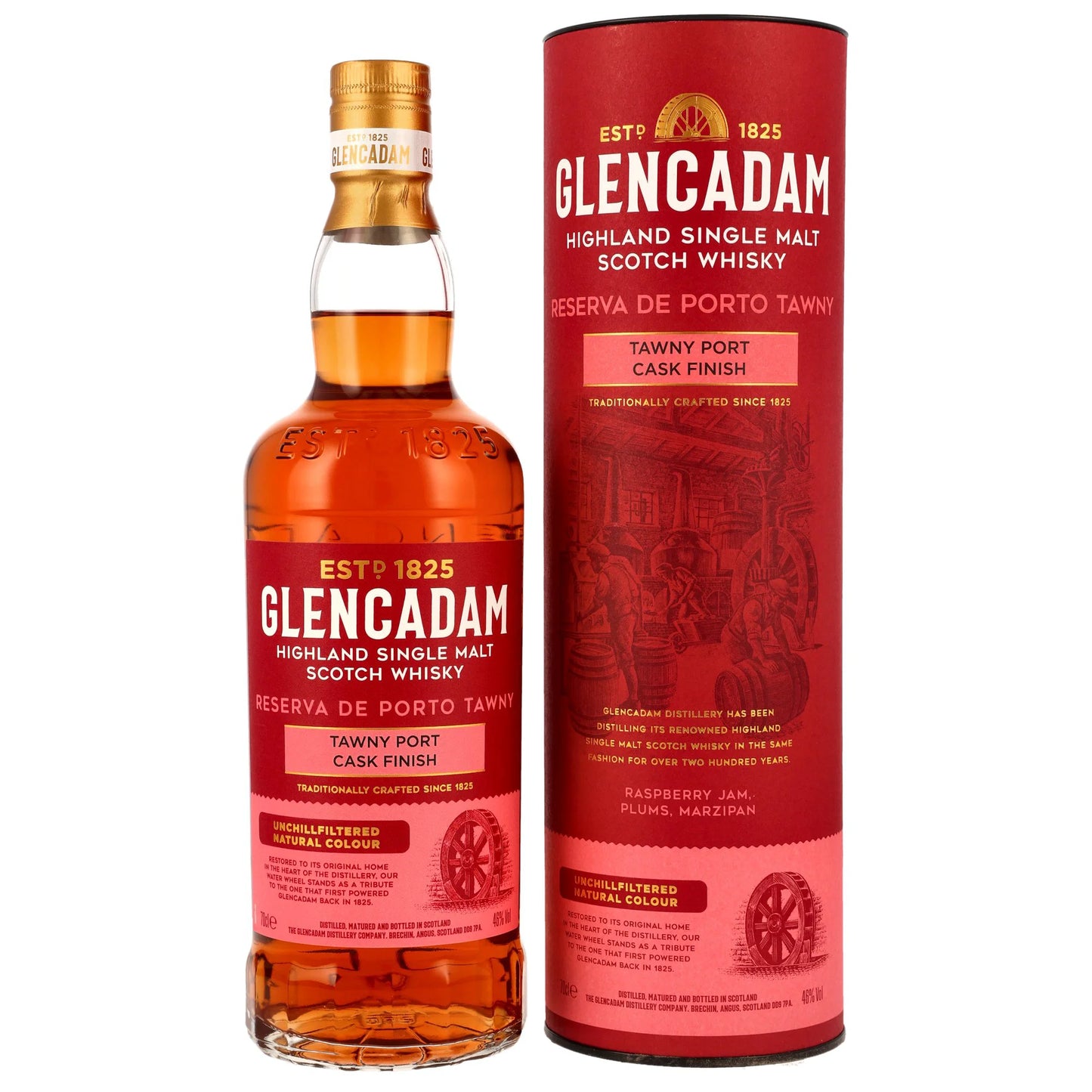 GLENCADAM - Reserva de Porto Tawny - Tawny Port Cask Finish - 46% Vol.