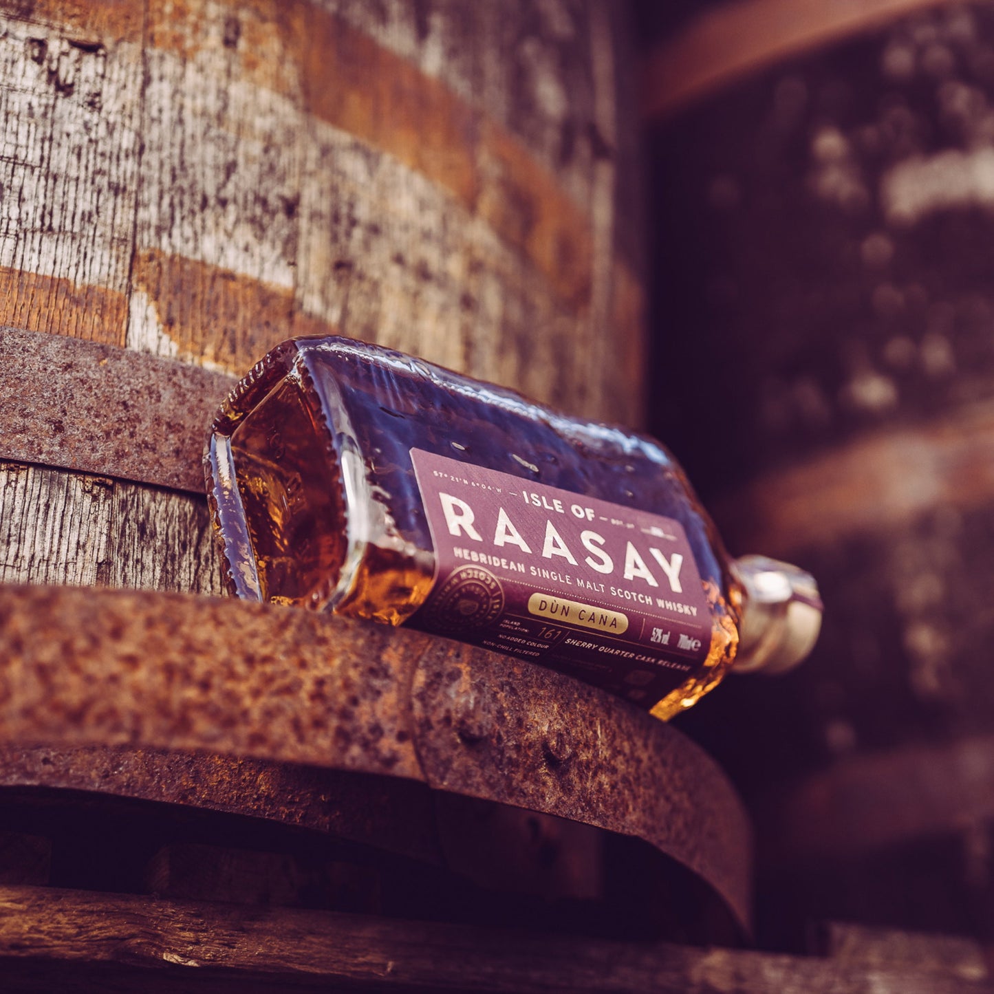 ISLE OF RAASAY - Dun Cana Sherry Quarter Cask - 52.0% Vol.
