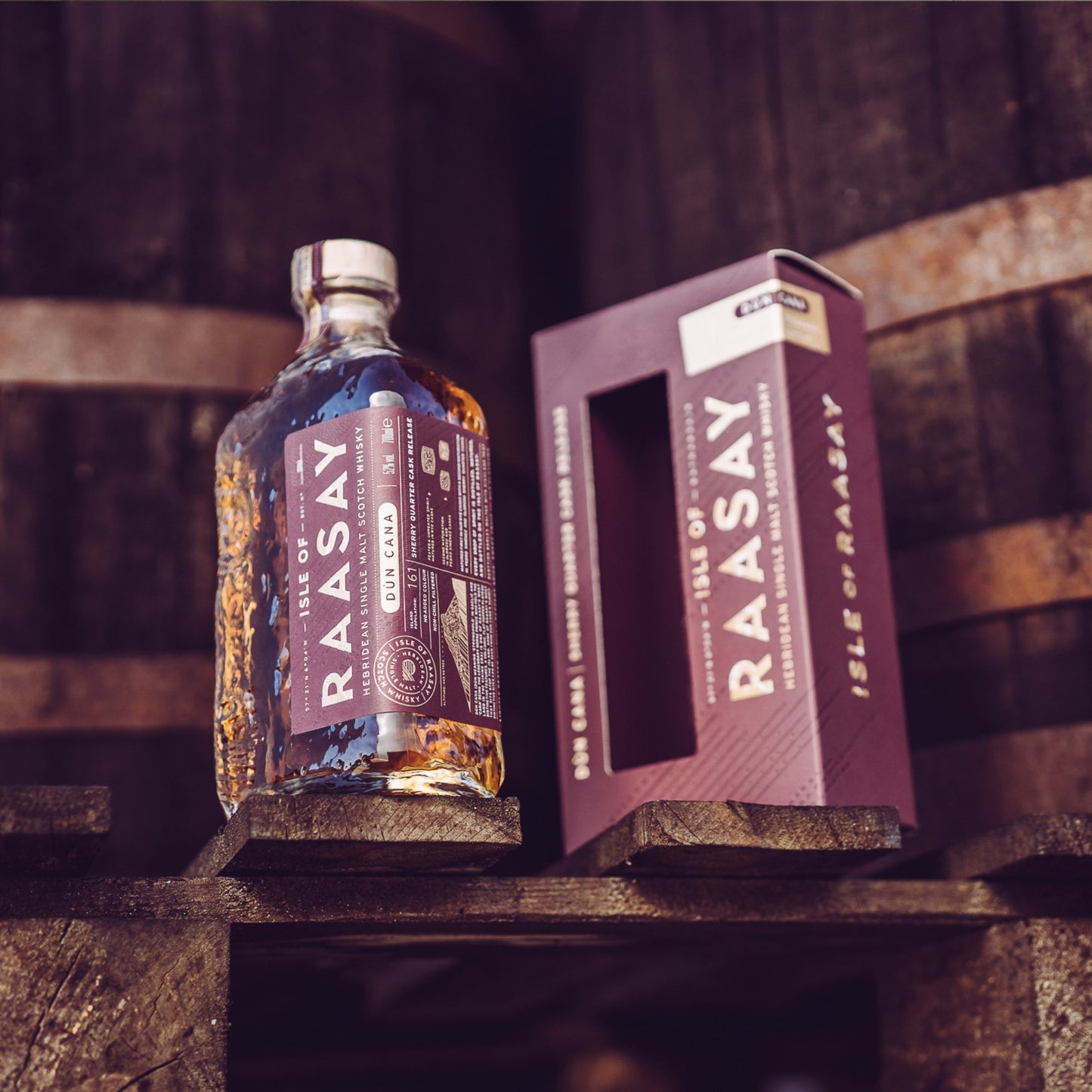 ISLE OF RAASAY - Dun Cana Sherry Quarter Cask - 52.0% Vol.