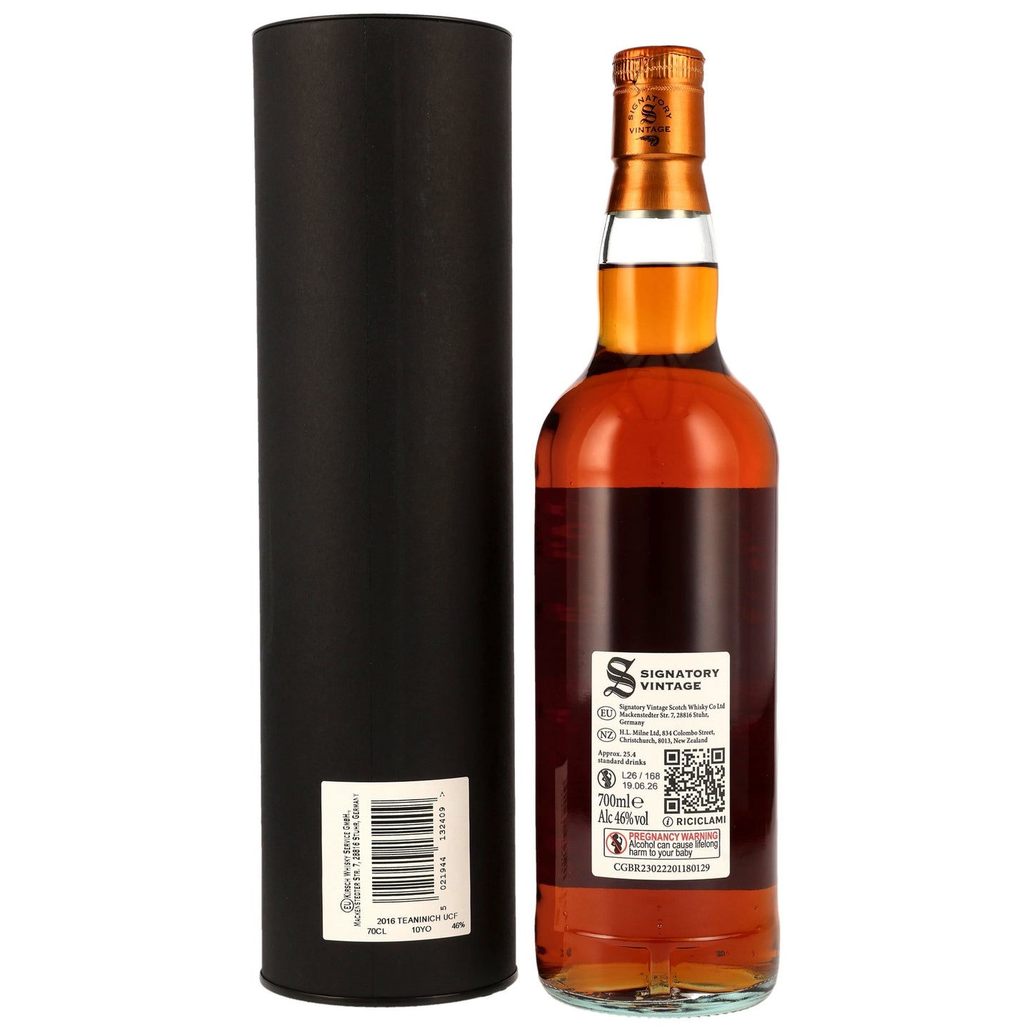 TEANINICH - 2016/2026 10 Jahre 1st Fill PX Sherry Casks Finish - 46% Vol.