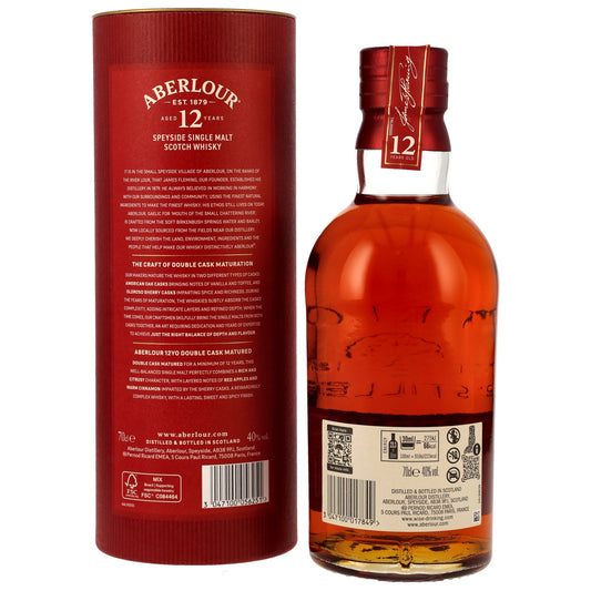 ABERLOUR - 12 Jahre Double Cask 2025 - 40% Vol.