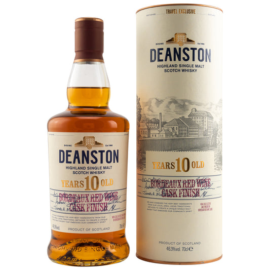 DEANSTON - 10 Jahre Bordeaux Cask - 46,3% Vol.