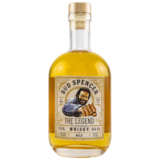 BUD SPENCER - The Legend Whisky - 46% vol. - Schwarzbach Spirits
