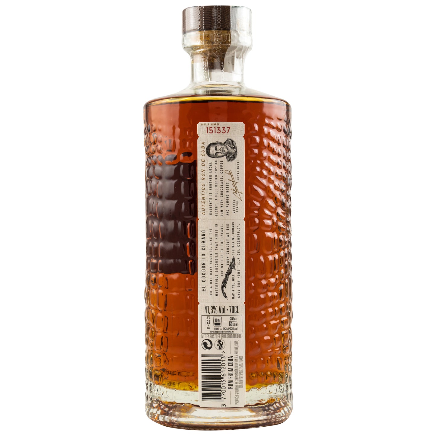 CUBA RON S.A. - Eminente Rum Reserva 7 Jahre - 41,3% Vol.