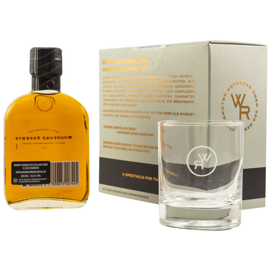 WOODFORD RESERVE - Distillers Select + Glas - 43,2% Vol.