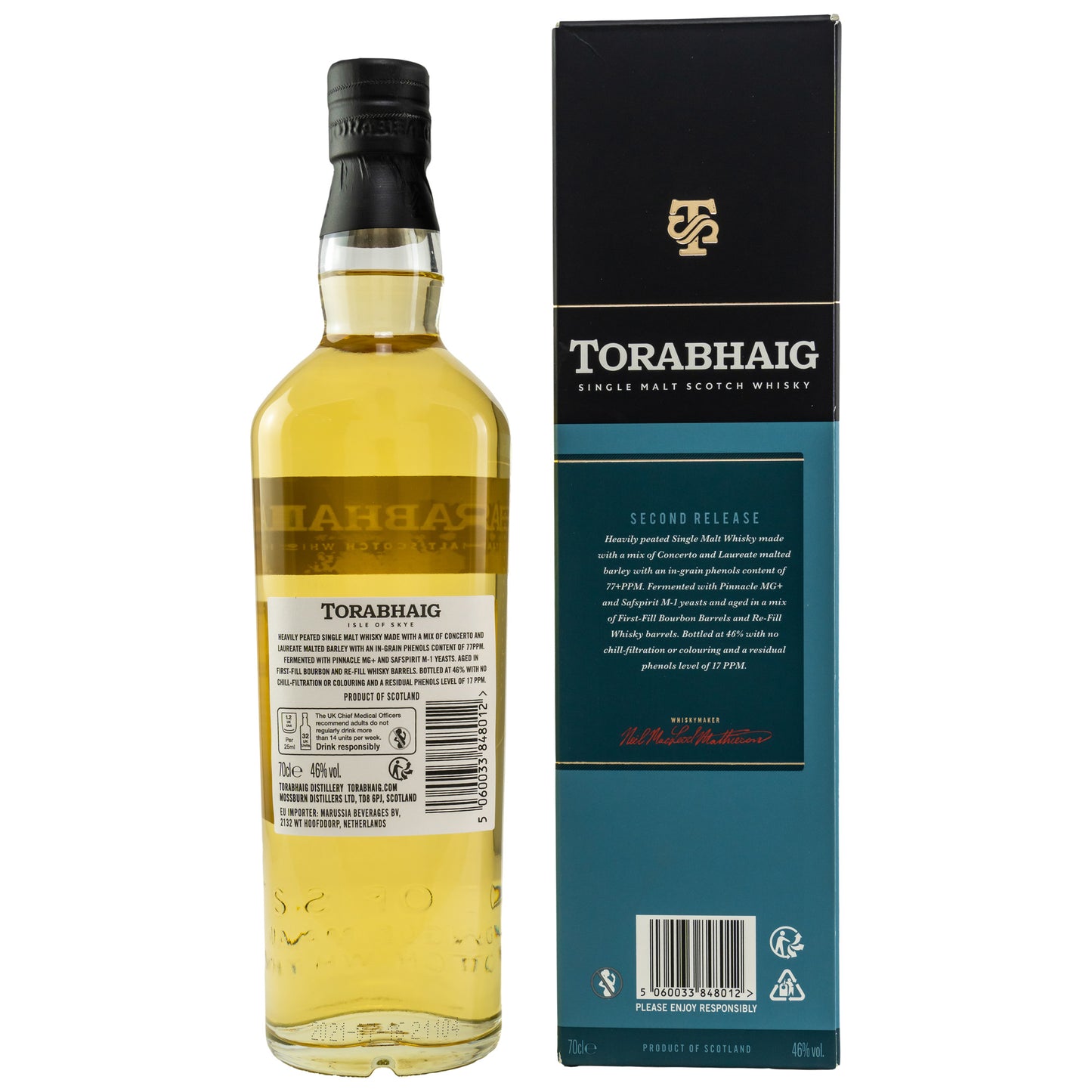 TORABHAIG - The Legacy Series Allt Gleann - 46% Vol.