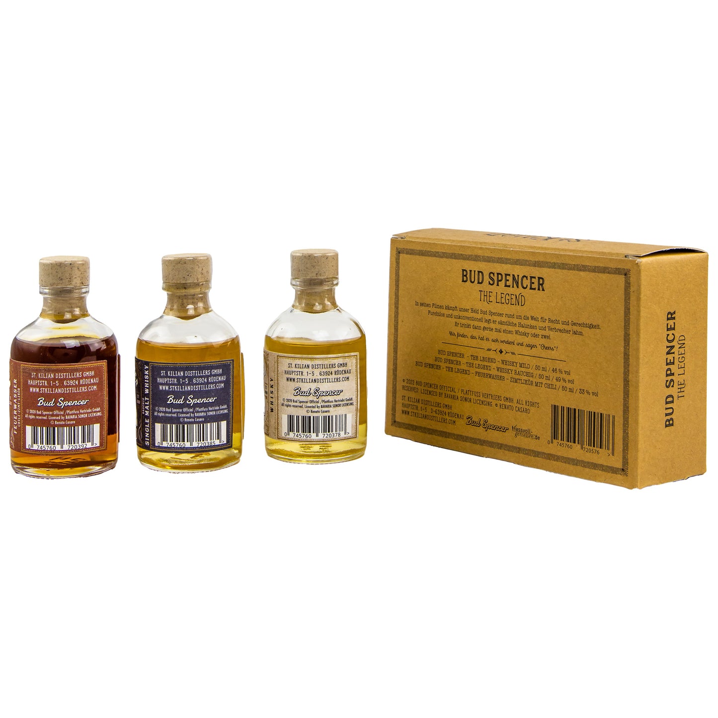 BUD SPENCER - The Legend Tasting Box - 42,67% Vol.