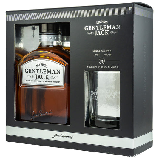 JACK DANIEL'S - Gentleman Jack + Glas GP - 40% Vol.