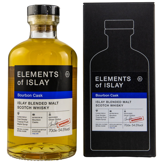 ELEMENTS OF ISLAY - Bourbon Cask - 54,5% vol. - Schwarzbach Spirits