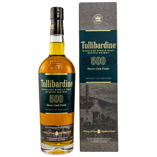 TULLIBARDINE - Sherry Finish 500 - 43% Vol.