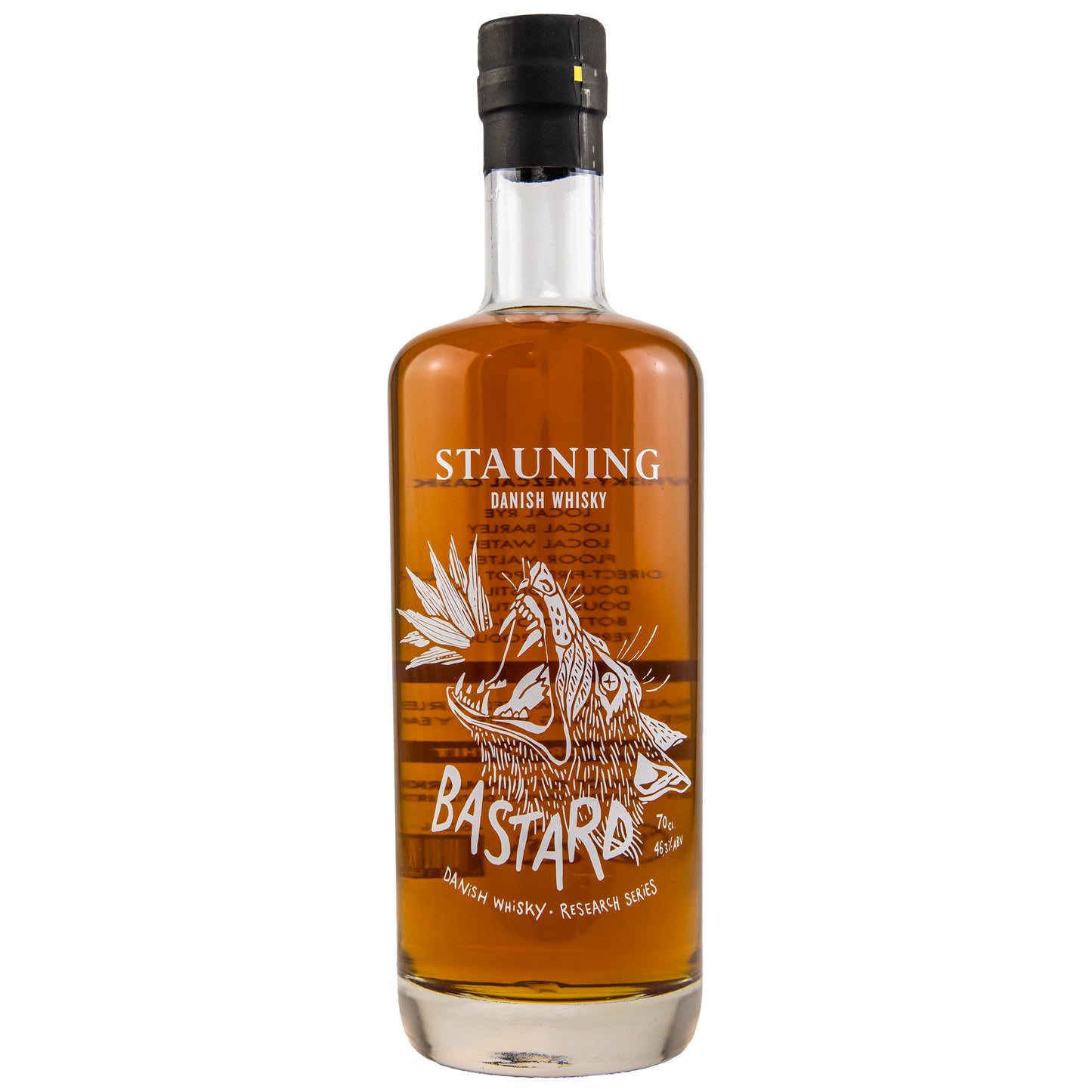 STAUNING BASTARD - Rye Whisky Mezcal Finish Batch #2 (2022) - 46,3% vol. - Schwarzbach Spirits