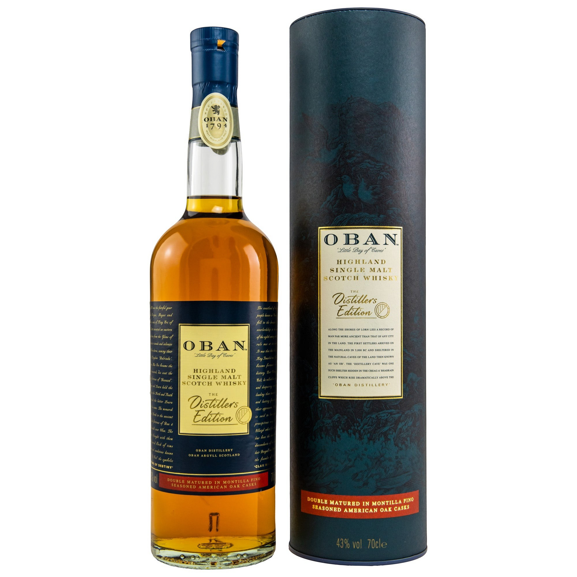 OBAN - The Distillers Edition 2022 - 43% vol. - Schwarzbach Spirits