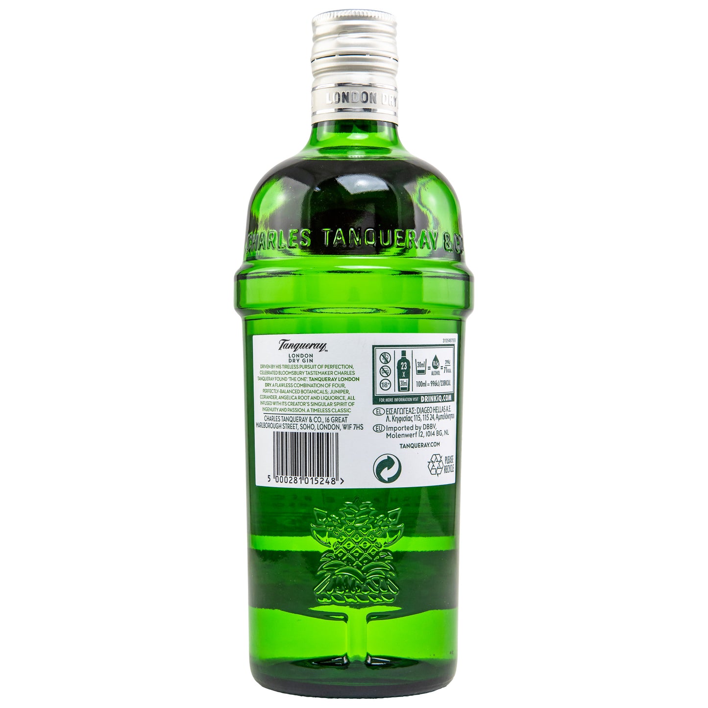 TANQUERAY - London Dry Gin - 43,1% Vol.