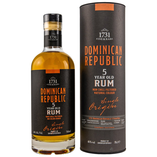 1731 RUM - Dominican Republic 5 Jahre - 46% Vol.